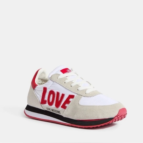 Love Moschino Shoes - NWOB Love Moschino Retro Sneakers Size 8